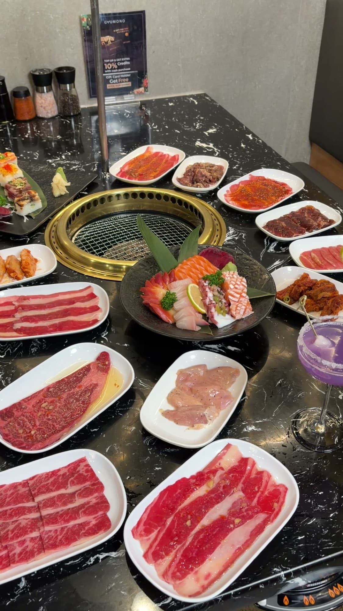 Shoot — 01 frame extract meat sashimi spread